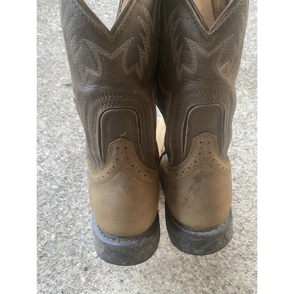 Ariat Work Boots Men\'s Sz 12 D Brown Composite Toe Waterproof main image 8